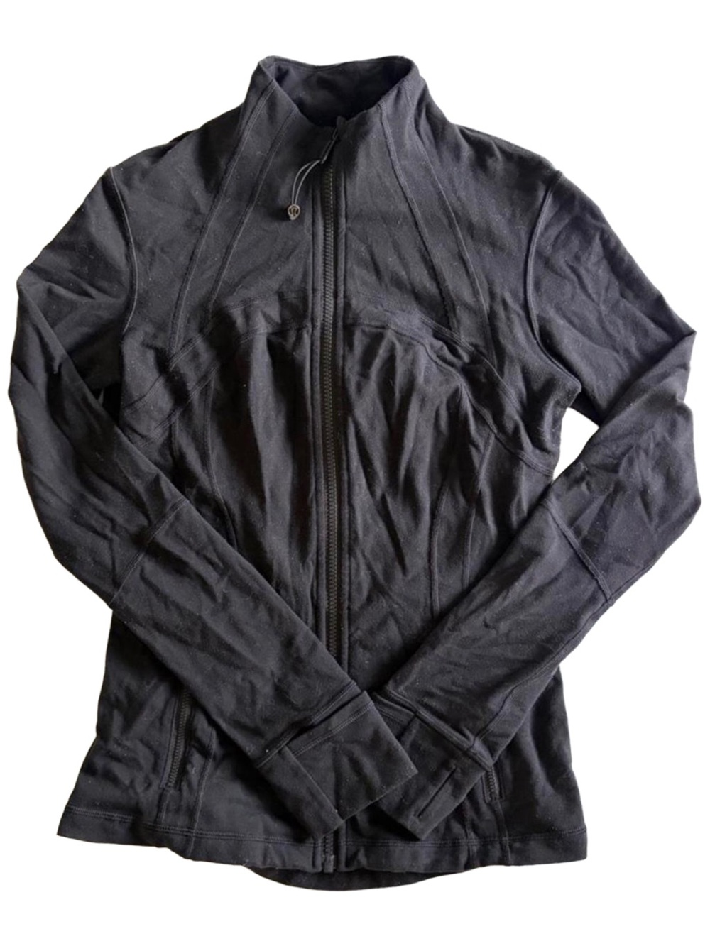 Lululemon Define Women's Black Athletic Track Jacket Size 8
